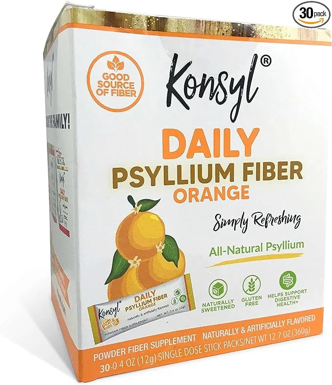 Konsyl Daily Fiber Orange 100% Natural 30 Individual