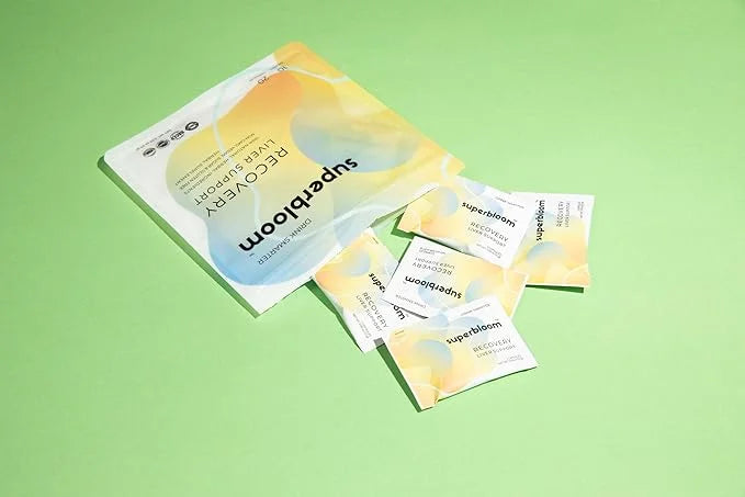 superbloom Recovery Liver Support 10 Sachets, 20 Capsules