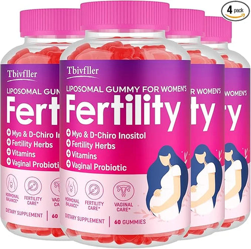 Fertility Supplements for Women, Prenatal Vitamins with Myo-Inositol & D-Chiro Inositol, Folate, Herbs, for Hormonal Balan...