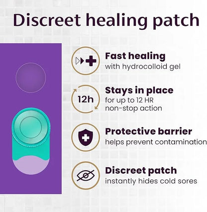 Mederma Discreet Cold Sore Healing Patch (30 Patches)