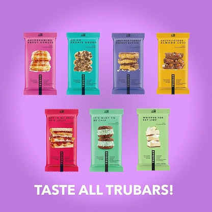 TRUBAR Vegan Protein Bar, Whole Lotta Macchiato, Gluten Free, Plant Based Protein, Dairy Free, Non GMO, Soy Free, No Sugar...