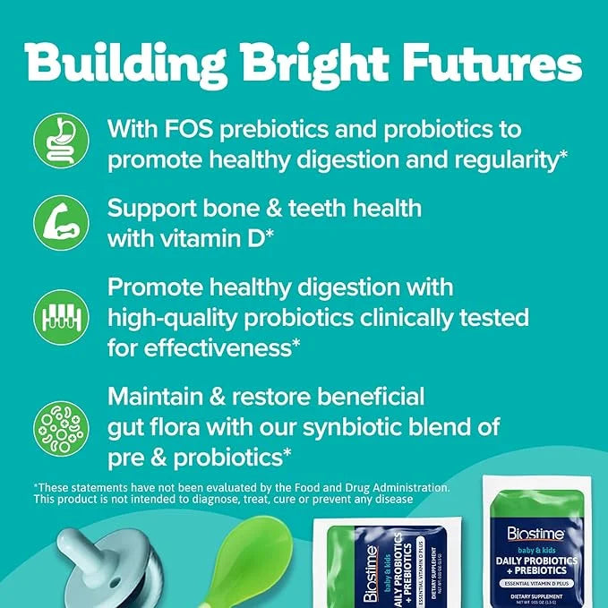 Biostime Infant Baby Toddler Kids Probiotic 30 Packets
