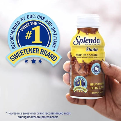 SPLENDA Diabetes Care Shakes 8 Fluid 12 Pack)