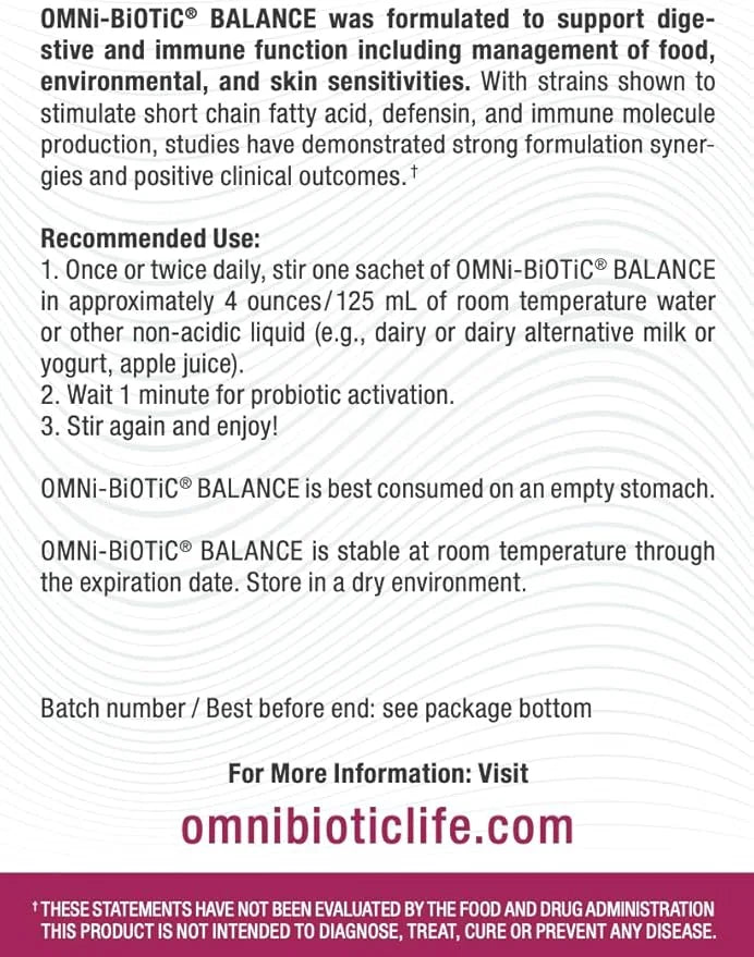 Balance Probiotic Immune Support (28 Daily