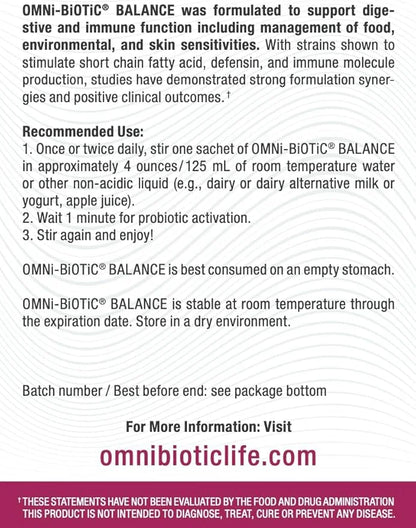 Balance Probiotic Immune Support (28 Daily