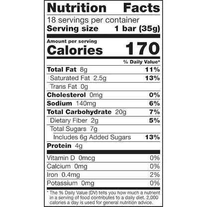 Nature Valley Granola Bars, Sweet and Salty Nut, Peanut, 18 Bars, 21.6 OZ - Product Image