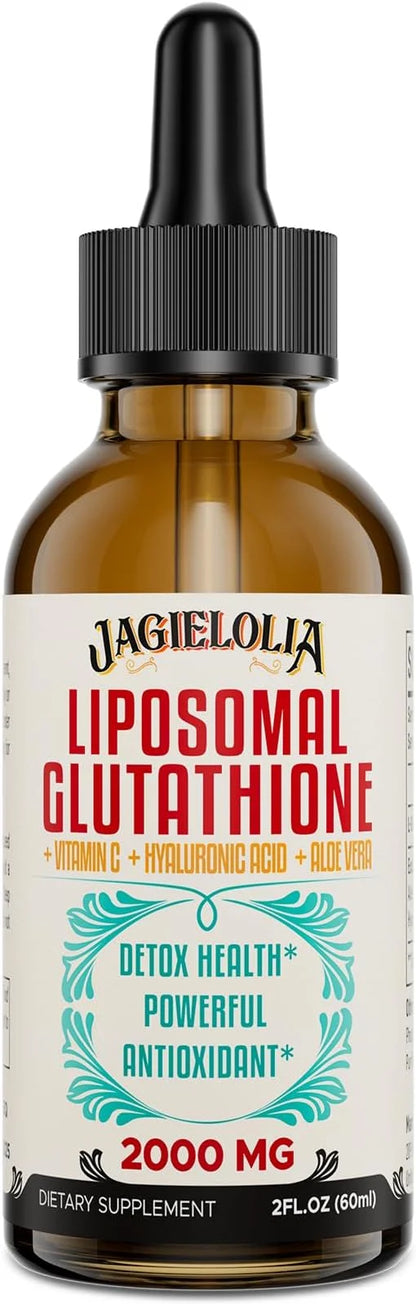 2000MG Liposomal Glutathione Liquid, Made in 2 Floz