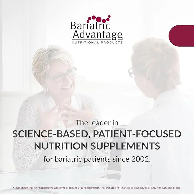Bariatric Advantage High Protein Meal Replacement Drink Mix, Protein Powder Whey Isolate for Gastric Bypass and Sleeve Gas...