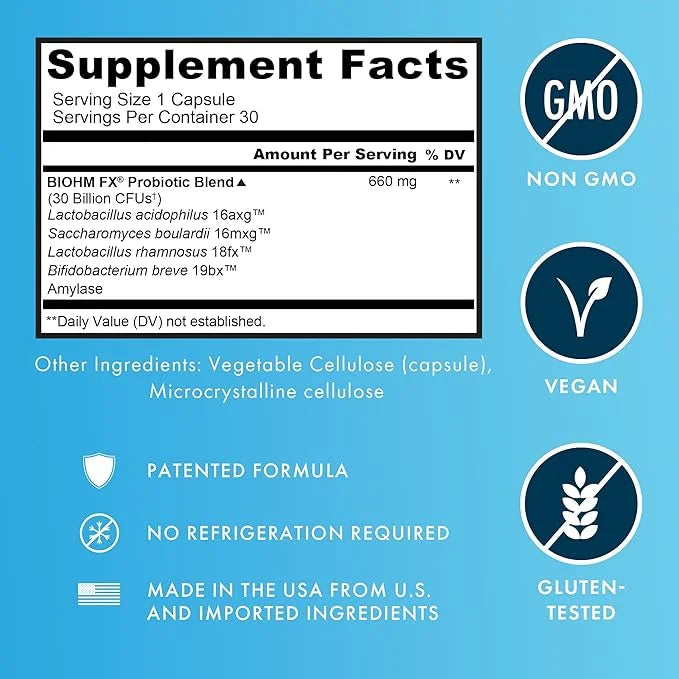 BIOHM Total Probiotic 30 Billion 30 Day