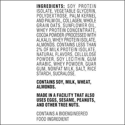 Atkins Chocolate Chip Granola Protein Meal Bar, High Fiber, 17g Protein, 1g Sugar, 3g Net Carbs, Meal Replacement, Keto Fr...