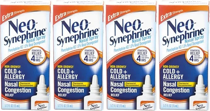 Neo-Synephrine Nasal Spray 0.50 Ounces 4)