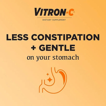 Vitron-C Iron Supplement, Once Daily, High 60 Count, 2 Pack