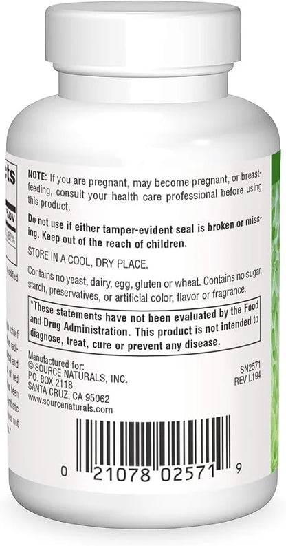 Source Naturals Vegan True Vitamin E, 268 mg 50 Tablets