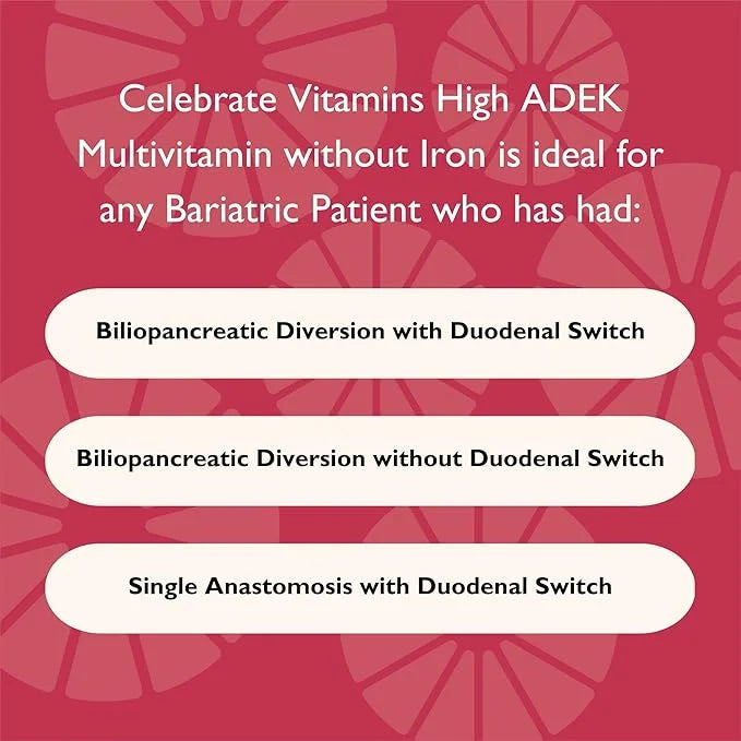 Celebrate Vitamins High ADEK Multivitamin Chewables, 180 count