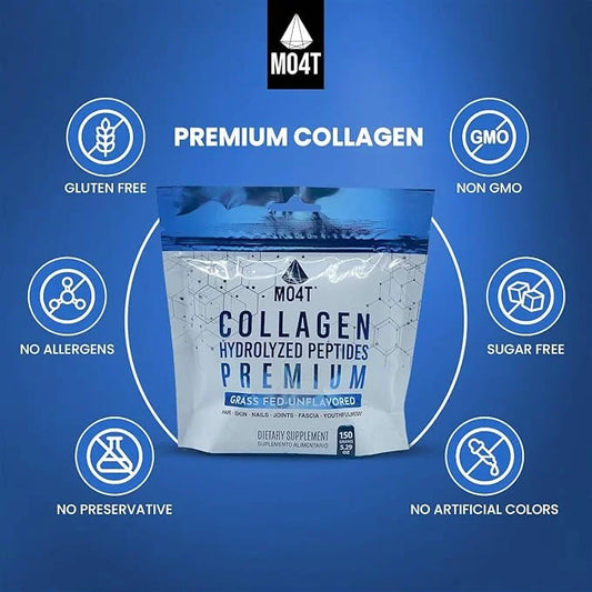 100% Pure Collagen Peptides Powder
