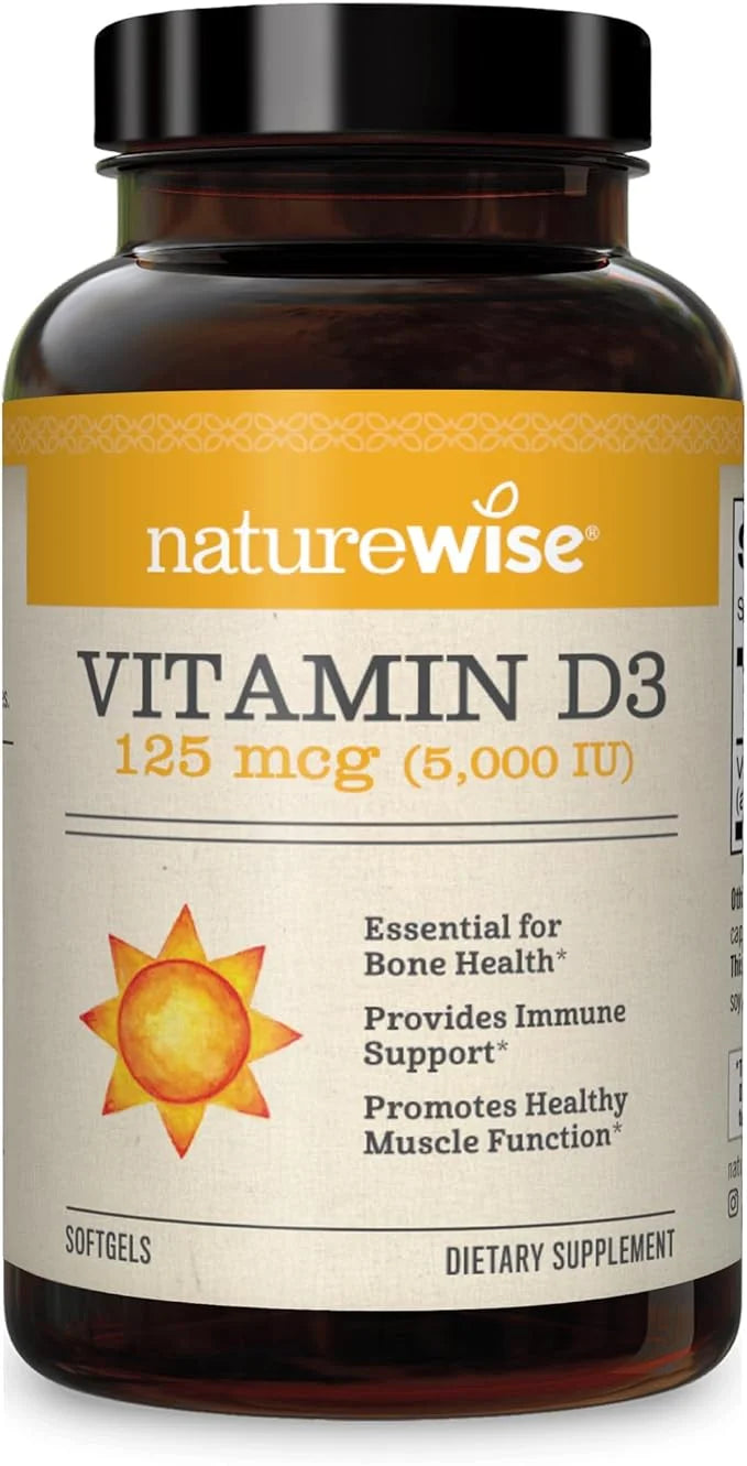 Vitron-C Iron Supplement with Vitamin C, 60 Count D3 5000iu 5000iu (125 (125 mcg), 90 Count