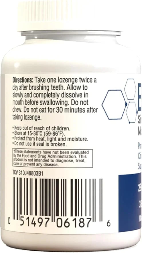 Oral Probiotic K12 & BL-04 for Sinus, Tonsil Stones, Bad Breath, Post Nasal Drip, Throat & Mouth. Improve Upper Respirator...
