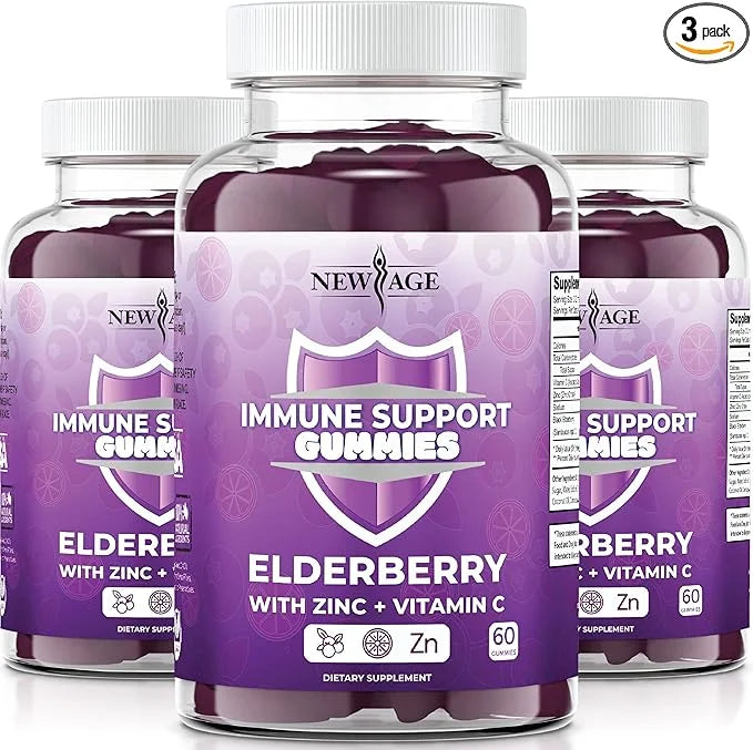 NEW AGE Immune System Support Gummies 180 Gummies)