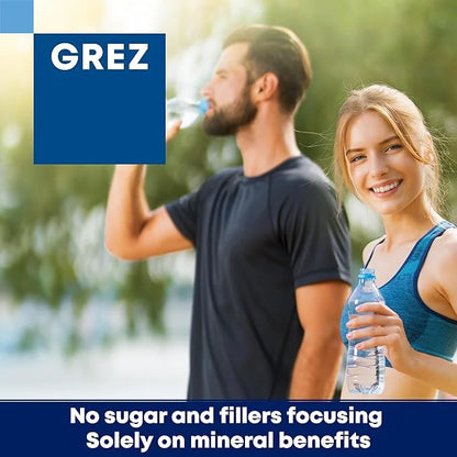 GREZ ELEC-Vital Electrolytes Powder No Sugar - Hydration Powder, Keto Electrolytes No Sugar - Complete Mineral Support, So...