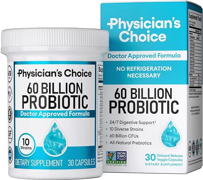 Physician's Choice Probiotics 60 Billion CFU 10 Strains 30ct