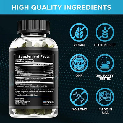 Ashwagandha Gummies for Men and Women 1500mg (2-Pack)