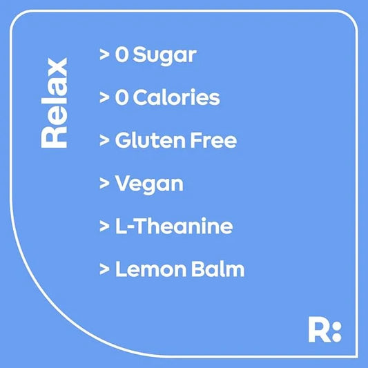 Ryde: Relax Shot 0 Calories, 0 Sugar 2 FL (24 Pack)