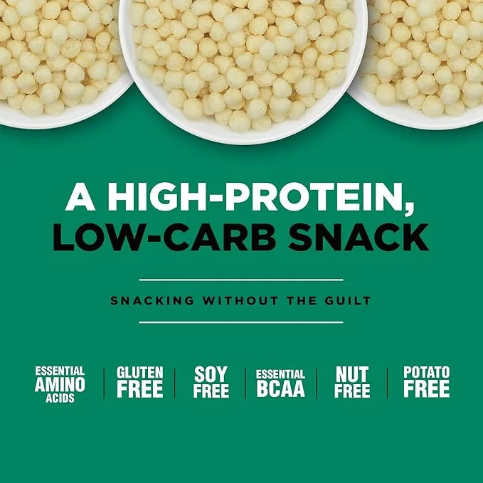 Twin Peaks Low Carb, Keto Friendly Protein Puffs, Sour Cream & Onion (300g, 21g Protein, 2g Carbs) - Product Image