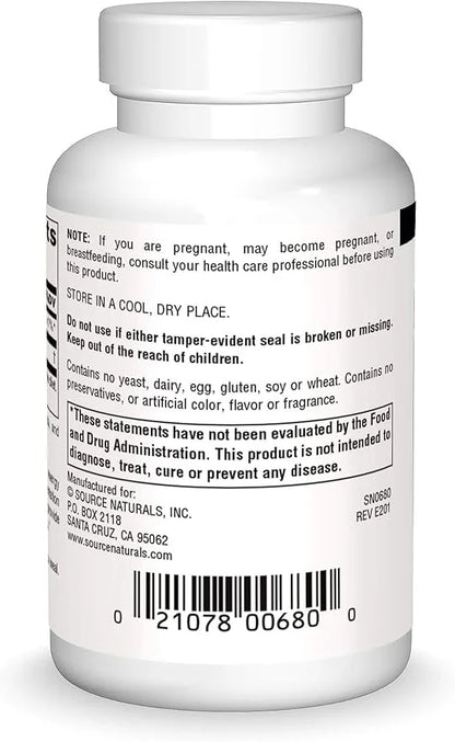 Source Natural Coenzyme Q10 Antioxidant Support 30 mg 60 Capsules