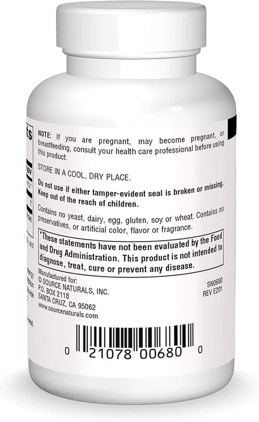 Source Natural Coenzyme Q10 Antioxidant Support 30 mg 60 Capsules
