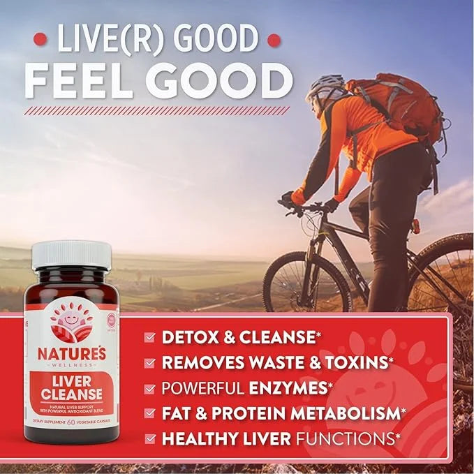 Active Liver Cleanse & Detox Supplement 60 Capsule