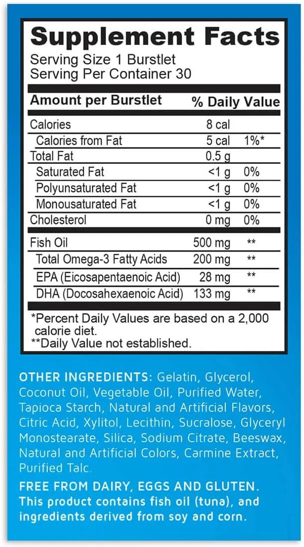 Real Health Bioglan Kids Smart Omega 3 Fish 30 Chewable 3)