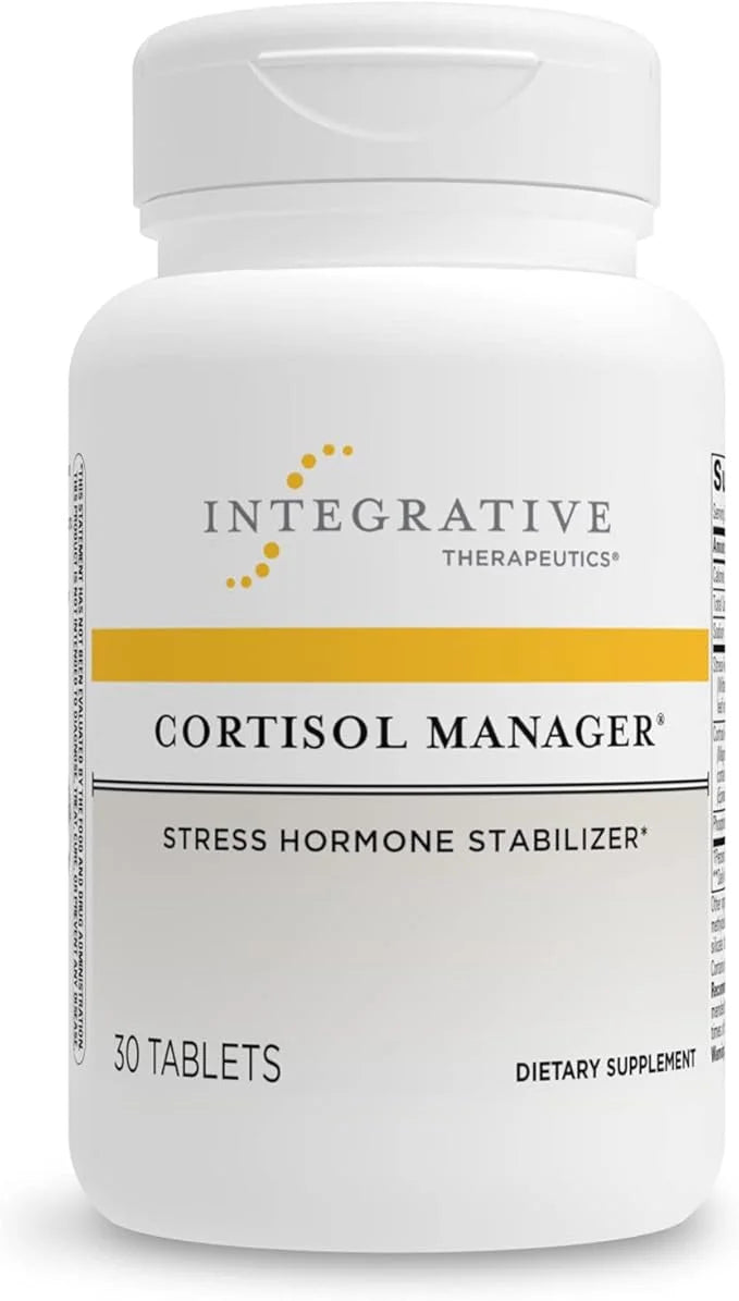 Integrative Therapeutics - Cortisol Manager - Supplement with Ashwagandha and L-Theanine - Supports Relaxation & Calm* - 3...