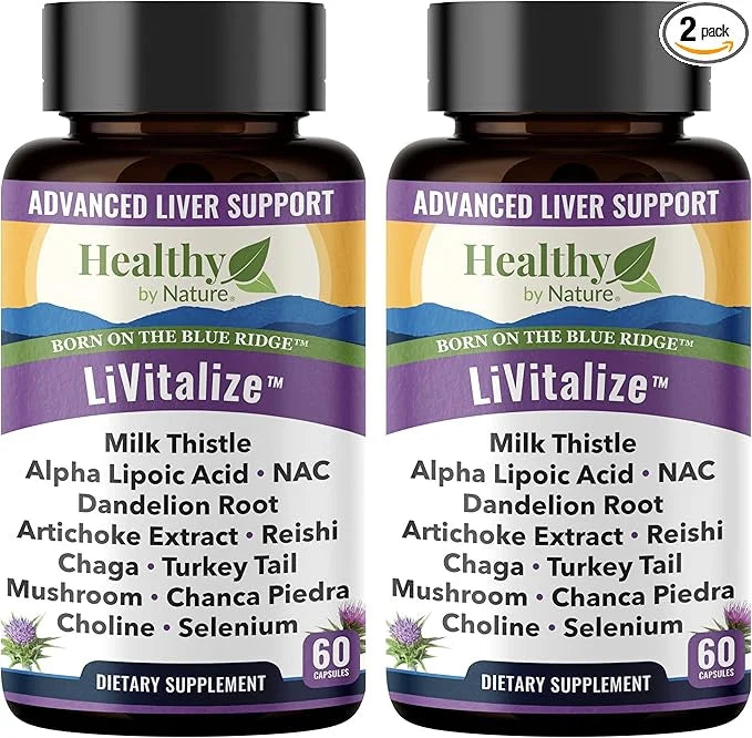 28-in-1 Advanced Liver Support with Milk (2 Pack)