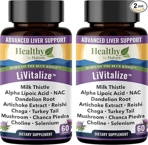 28-in-1 Advanced Liver Support with Milk (2 Pack)
