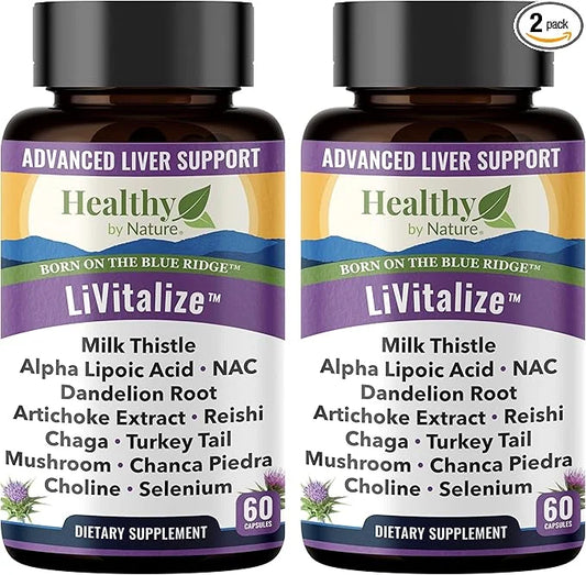 28-in-1 Advanced Liver Support with Milk (2 Pack)