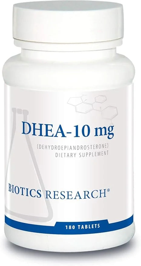Biotics Research DHEA 10 Milligram Hormonal Balance, Metabolism, Improved Mood and Outlook, Age Gracefully, Healthy Stress...
