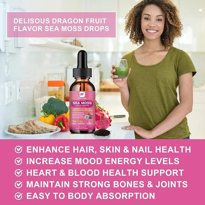3000mg Sea Moss Liquid Drops 6X Stronger