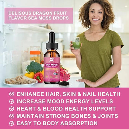 3000mg Sea Moss Liquid Drops 6X Stronger