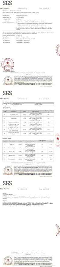 Berberine Supplement with Ceylon Cinnamon - Berberine Liquid Drops with Turmeric Curcumin, Ceylon Cinnamon, Bitter Melon, ...