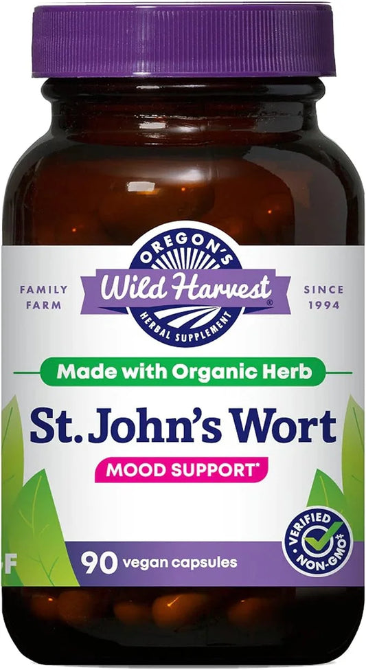 Oregon's Wild Harvest St John's Wort 90 Count