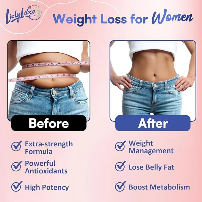 Collagen Burn Powder for Women - Weight Loss Supplements for Belly Fat Burning, Metabolism Booster, Designed for Effective...