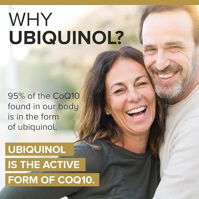 Qunol Ubiquinol CoQ10 100mg Softgels, Ubiquinol Q10, Antioxidant 120 Count