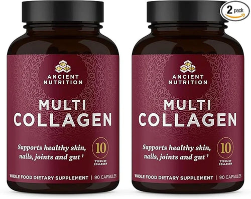 Ancient Nutrition Collagen Peptides Capsules Supplement, Hydrolyzed Collagen Pills for Women & Men, Supports Healthy Skin ...