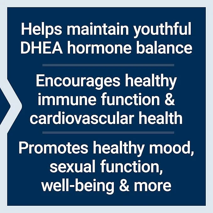 Life Extension DHEA 25 mg – Supplement for Hormone Balance, Immune Support, Sexual Health, Bone & Cardiovascular Health an...