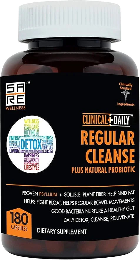 Regular Cleanse Plus Natural Probiotic 180 Count