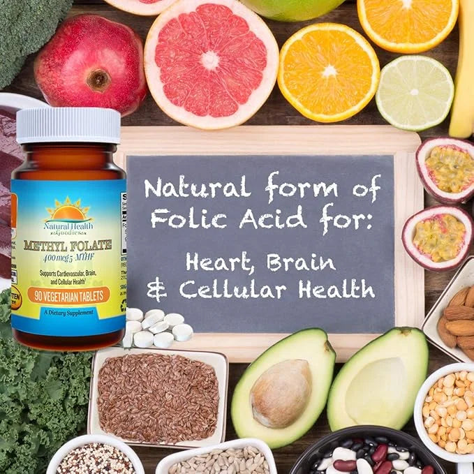 Active Folate Quatrefolic Acid 5-MTHF Methylfolate