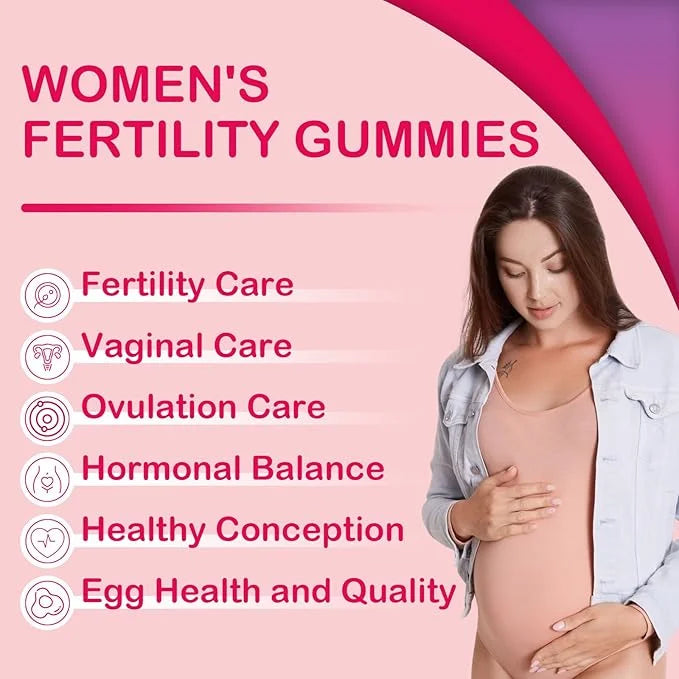 Fertility Supplements for Women, Prenatal Vitamins with Myo-Inositol & D-Chiro Inositol, Folate, Herbs, for Hormonal Balan...