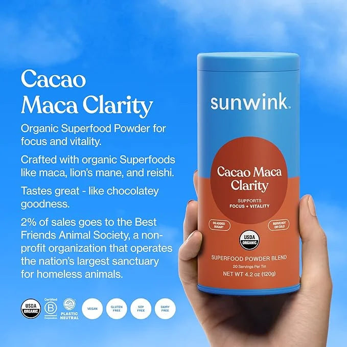 Sunwink Cacao Clarity (20 Servings)