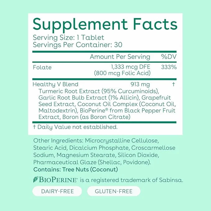 Love Wellness Women's Vaginal Health Supplement, 30 Tablets
