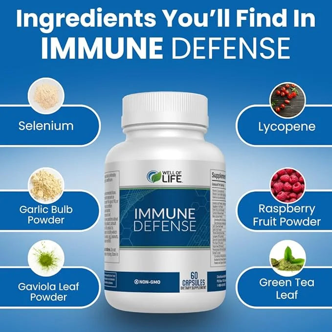 Immune Defense 600mg 60 Veg